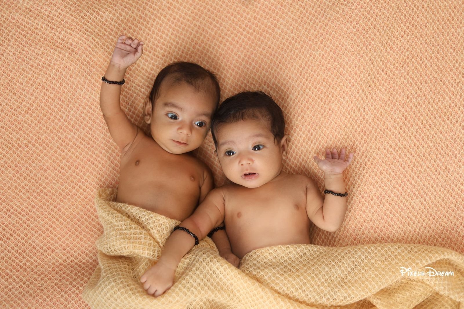 Twin babies